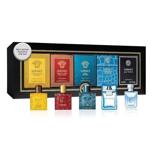 Versace Mini Cologne Gift Set (5-piece, 0.17 oz)