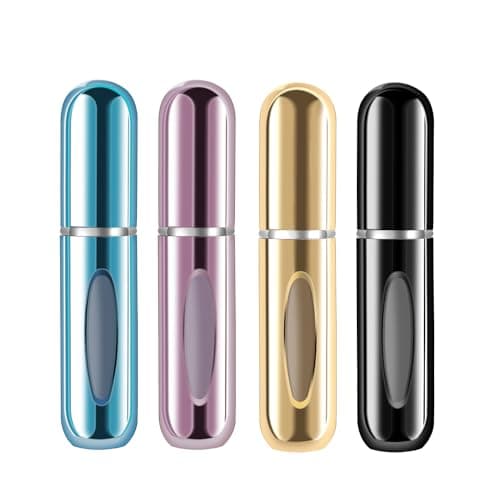 Yamadura Yamadura Refillable Perfume Atomizer, 5 ml, 4-pack